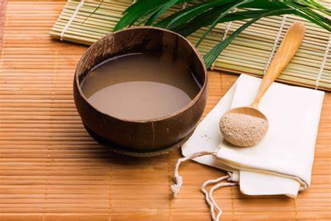 brewed kava in a traditional bowl