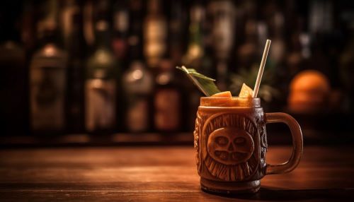 kava tiki glass