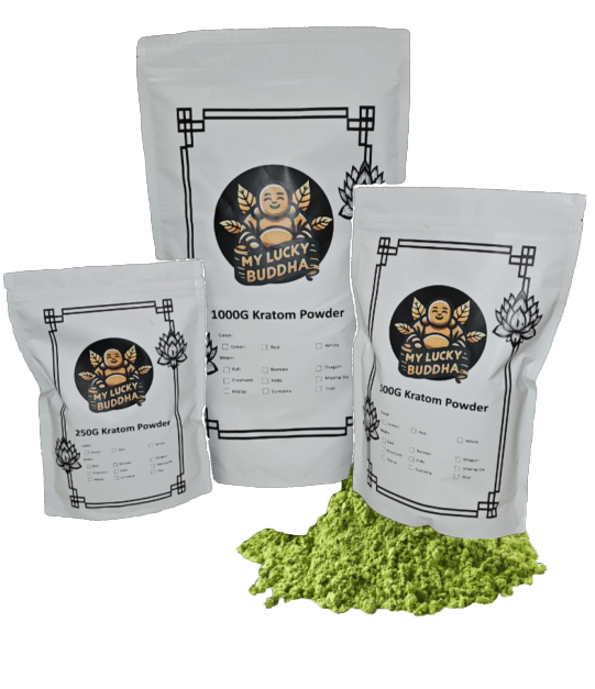 Cheap Kratom Powders 250, 500, 1000 gram bags.