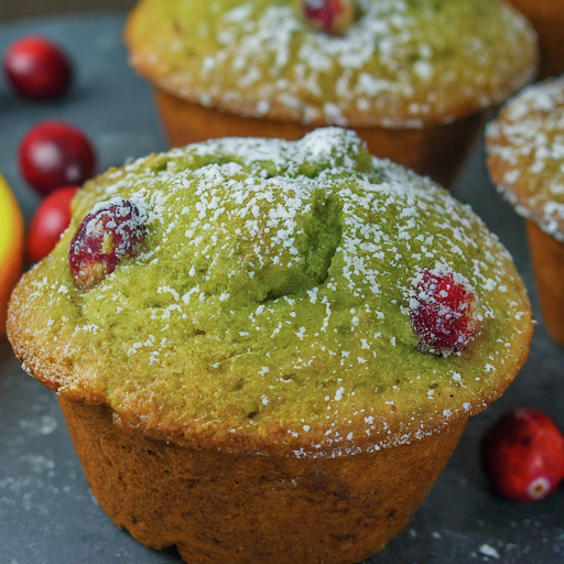 Orange Cranberry Kratom muffin