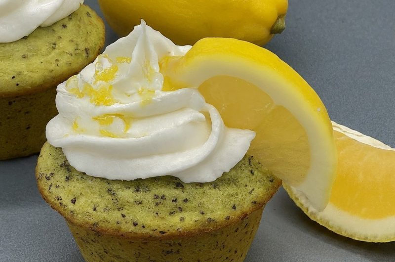 Kratom Lemon Poppy Seed Muffins