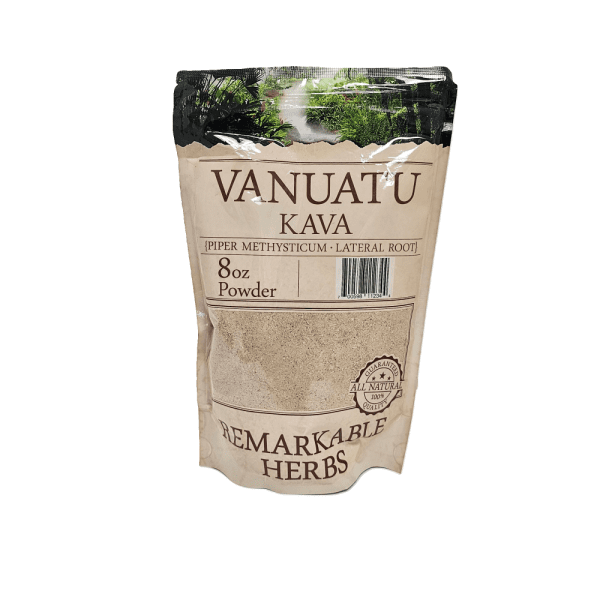 Remarkable herbs vanuatu kava in an 8oz bag