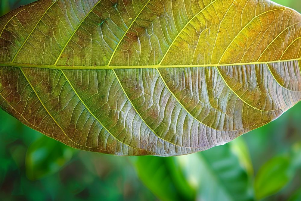 Kratom Leaf close up