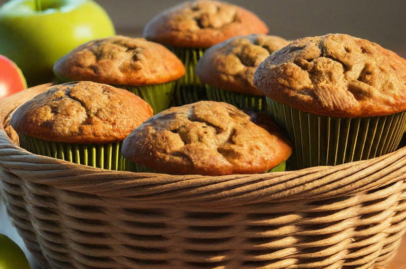 Kratom Apple Cinnamon Muffins